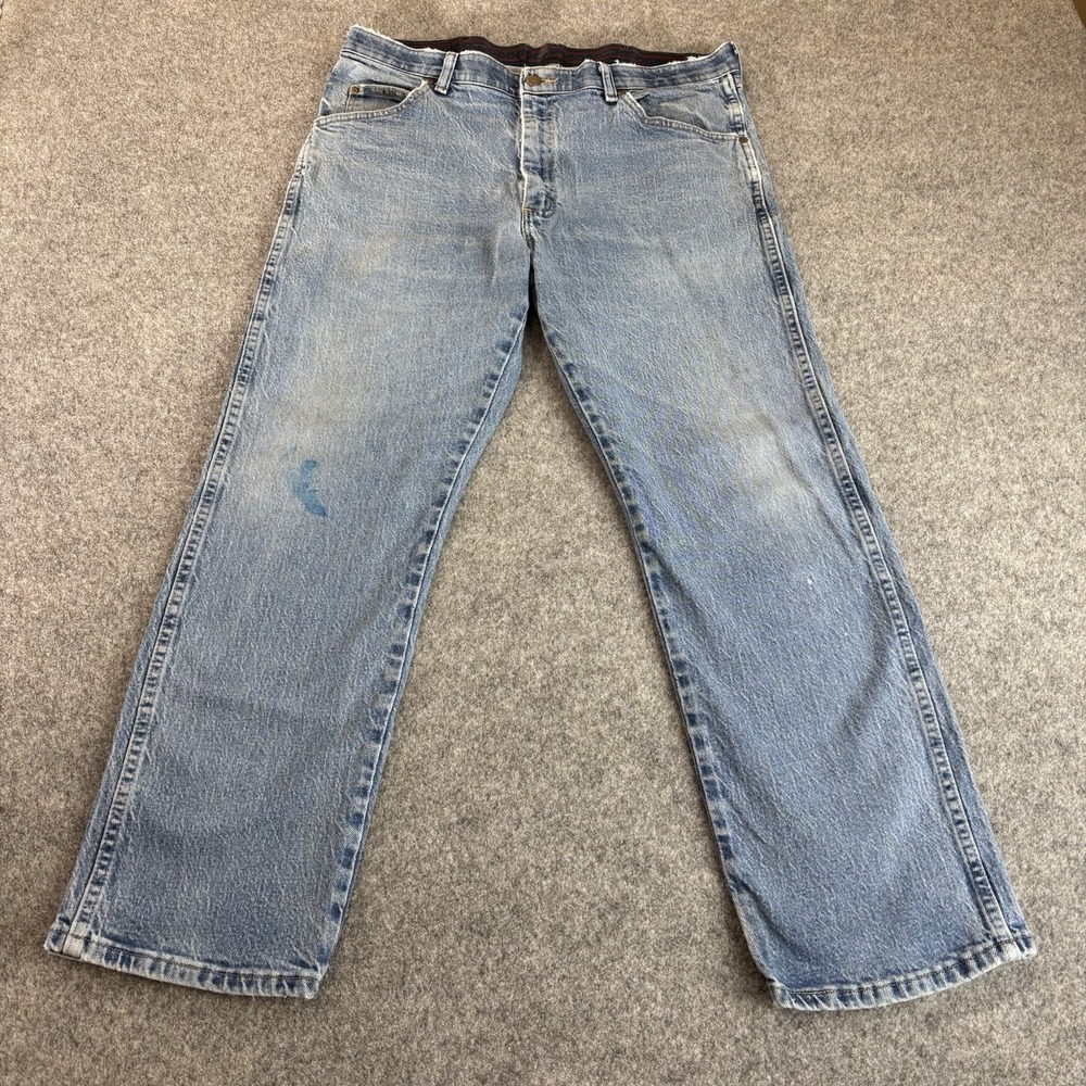 Wrangler Jeans Mens 36x29 (Fits 36x28) Regular Fit Work Painters Streetwear